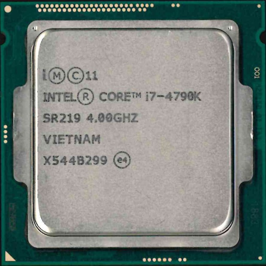 Intel Core i7-4790K  4.00 GHz  Socket LGA1150