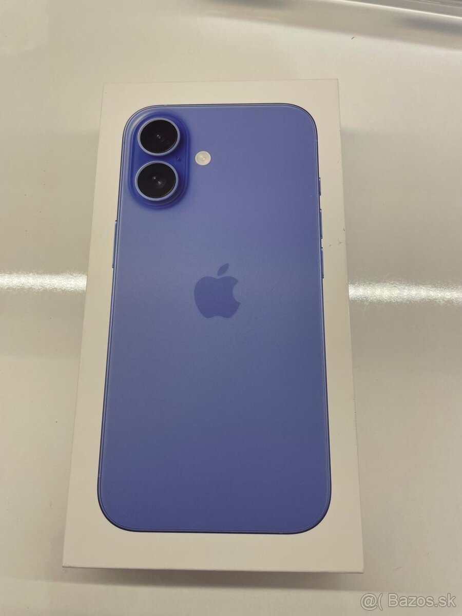 Iphone 16 128gb ultramarine NOVÝ