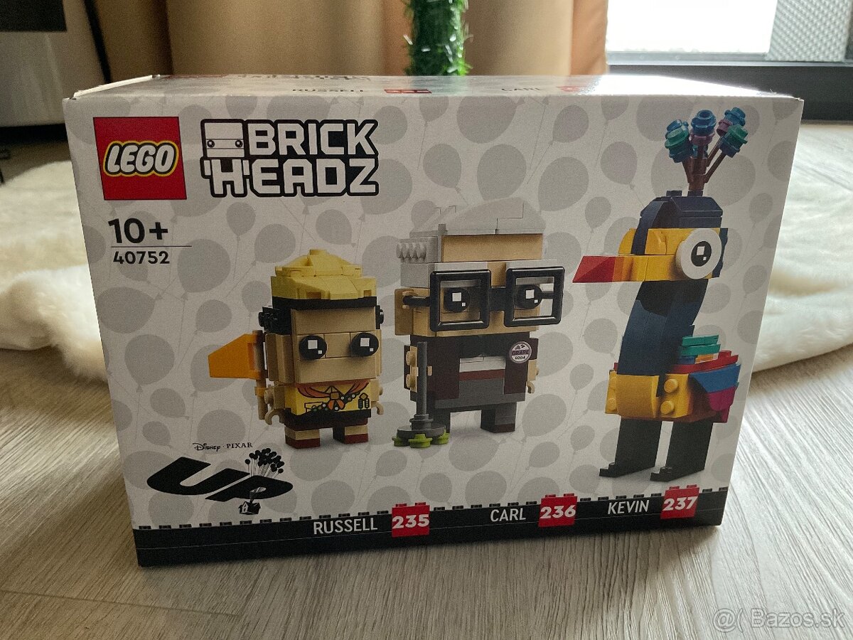 LEGO® BrickHeadz 40752 Carl, Russell a Kevin - nové