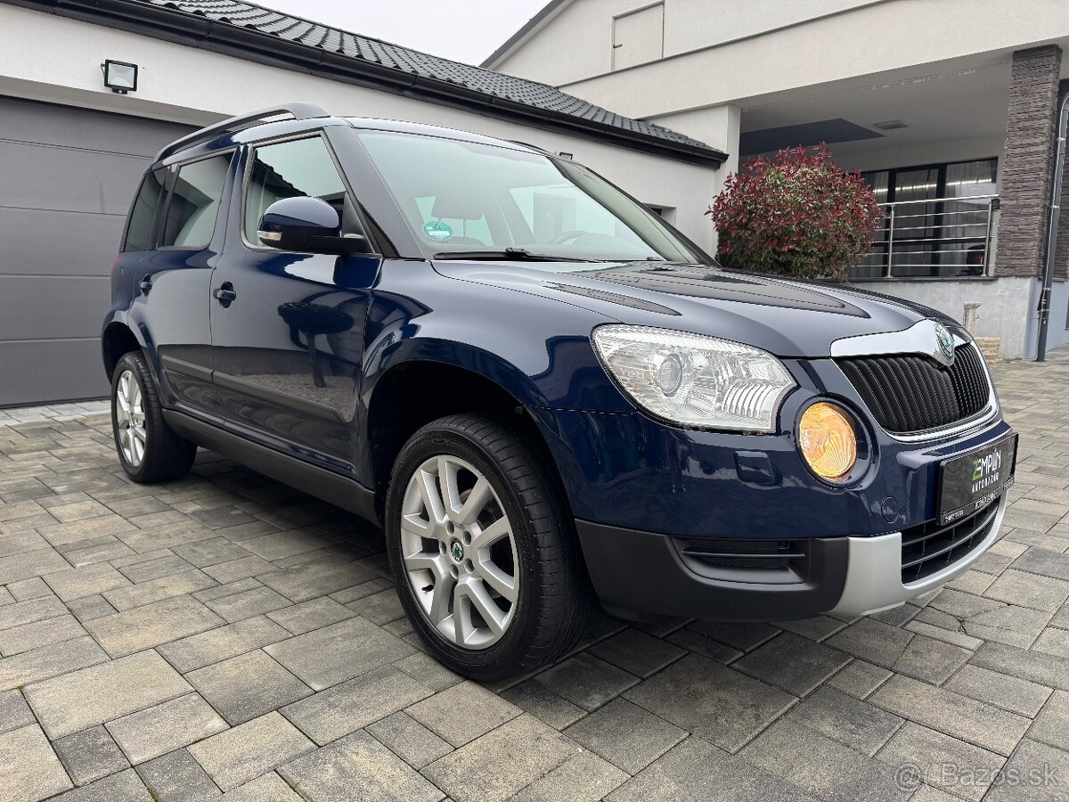 Škoda yeti 2.0 tdi 81kw elegance 4x4