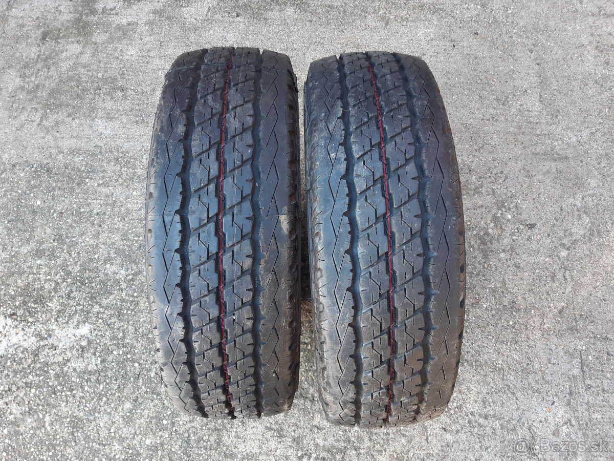 215/70 R15 C -nové letné Bridgestone 2 kusy