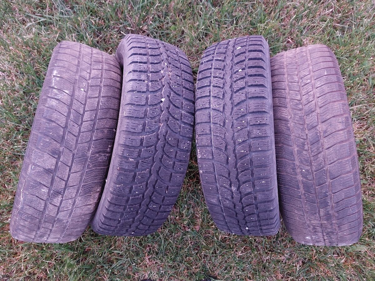 Predam 4ks zimne pneumatiky Kama Barum 195/65 r15