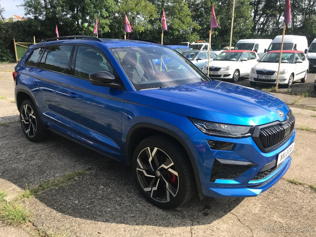 Škoda Kodiaq RS 2.0 TSi r.v.2023 180 kW DSG ČR DPH 30 000 km