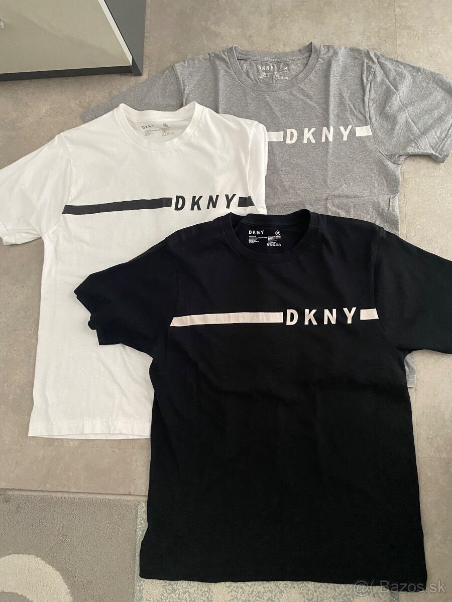 3 trička DKNY