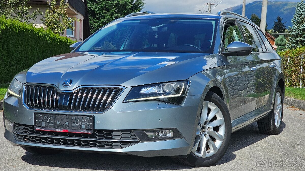 Škoda Superb Combi 1,6 TDI 88 KW, AUTOMAT 7 TOP STAV