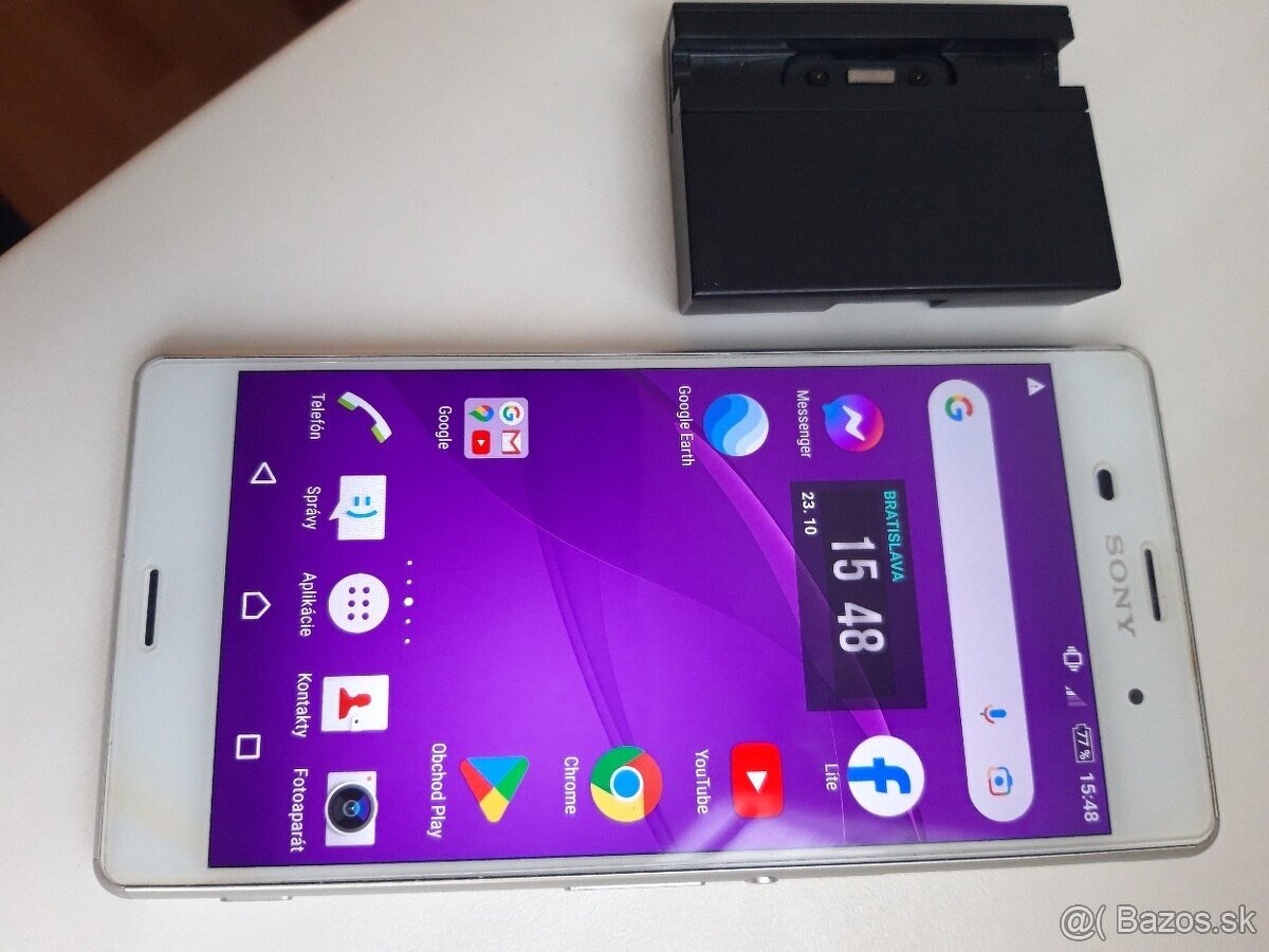 Sony Z3 vodeodolny mobil IP 68 + nabijaci dock