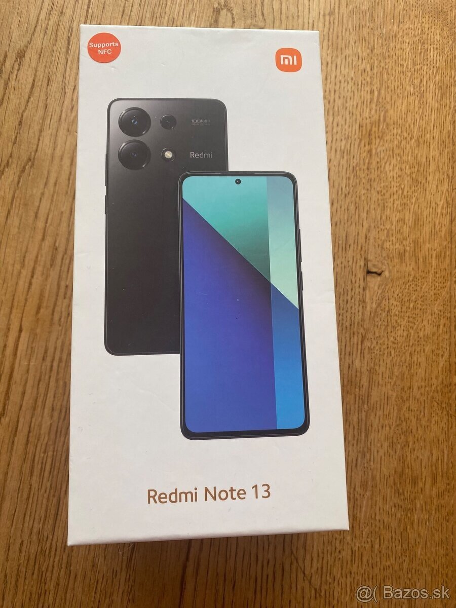 Kúpim nový Redmi note 13