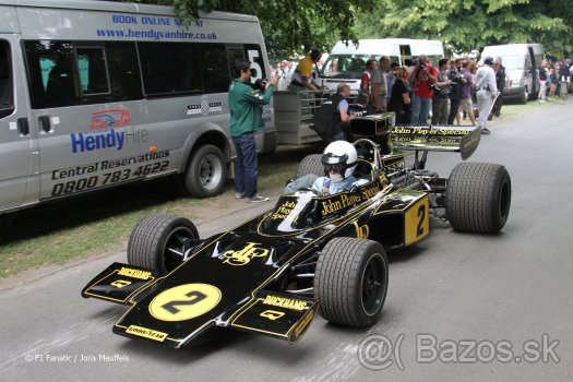 Papierový model F1 Lotus 72D JPS z ABC 1:24