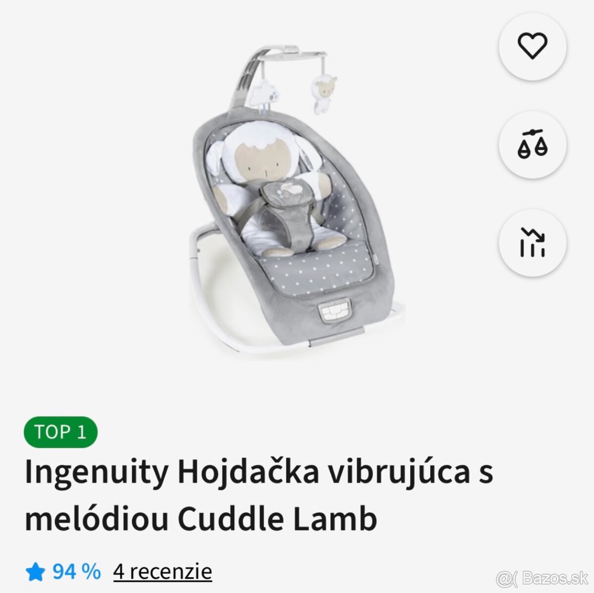 Predam vibrujúcu hojdačke pre deti