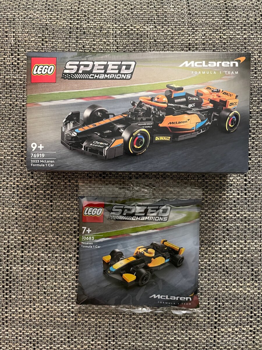 Lego SPEED Champions 76919 + 30683 McLaren F1