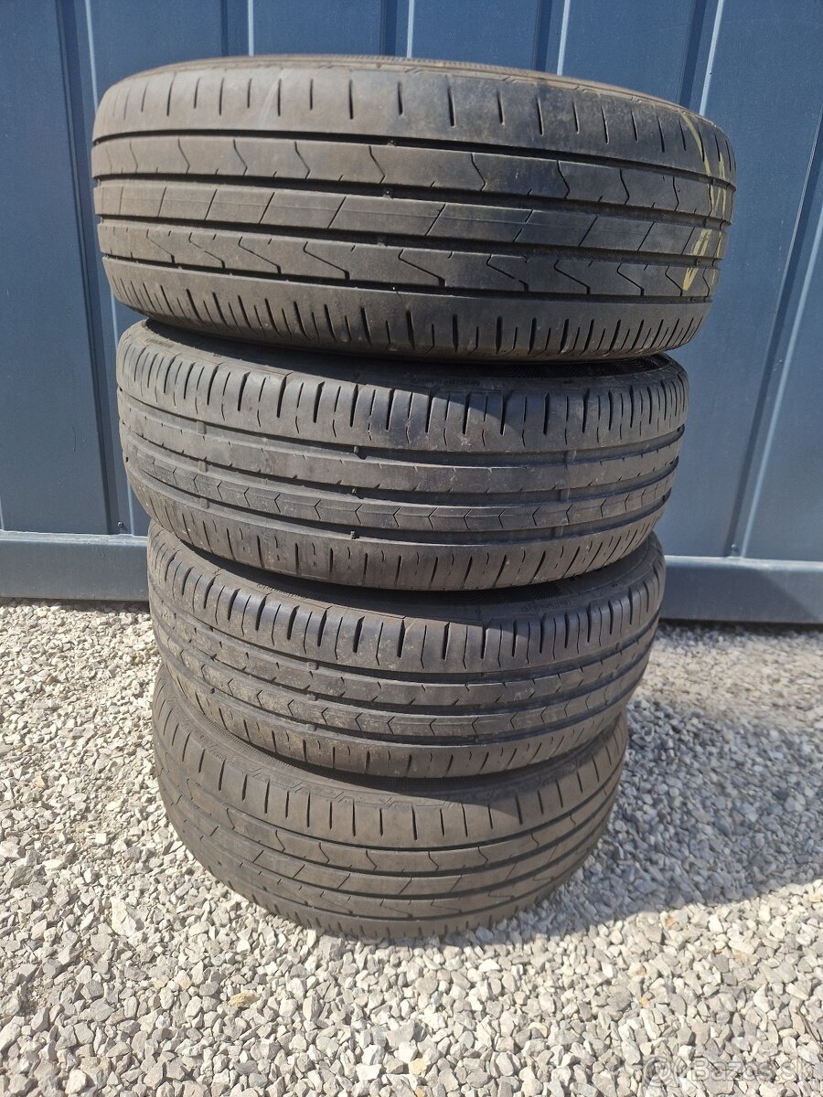 Pneu s plechovými diskami 195/65 R15 letné