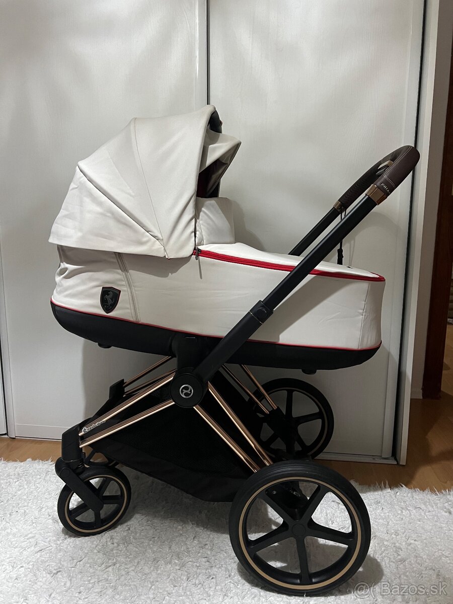 Cybex priam rose gold ferrari