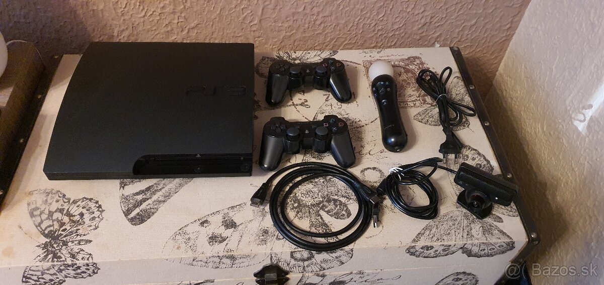 Predám PS3 Slim 320GB s príslušenstvom a hrami.