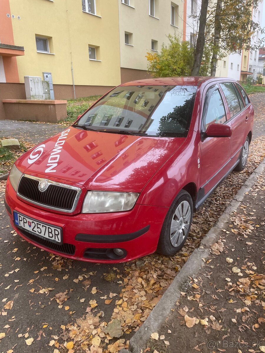 skoda fabia combi 1,4 16v. 2007