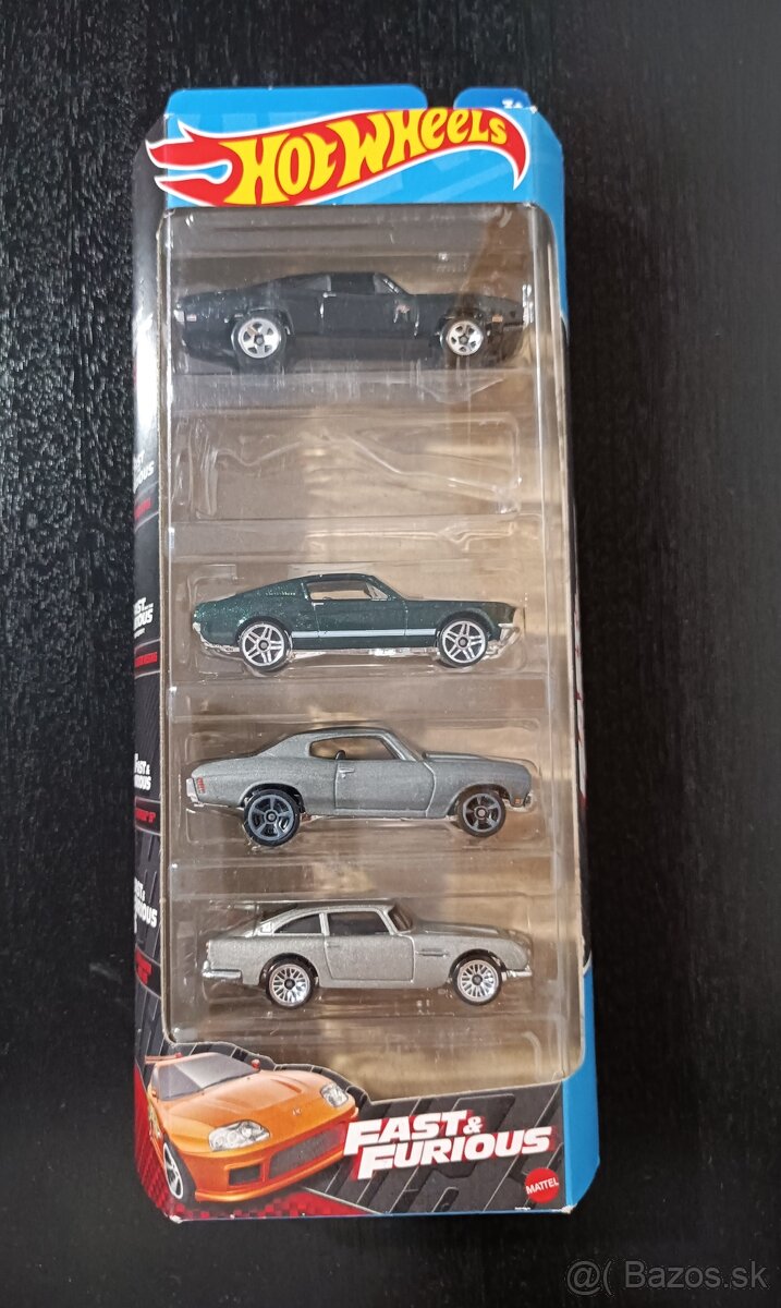 Hot Wheels 5 Pack Fast and Furious