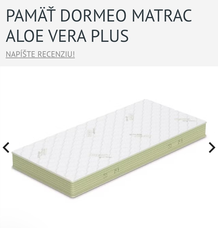 Matrac Dormeo Aloe Vera Plus