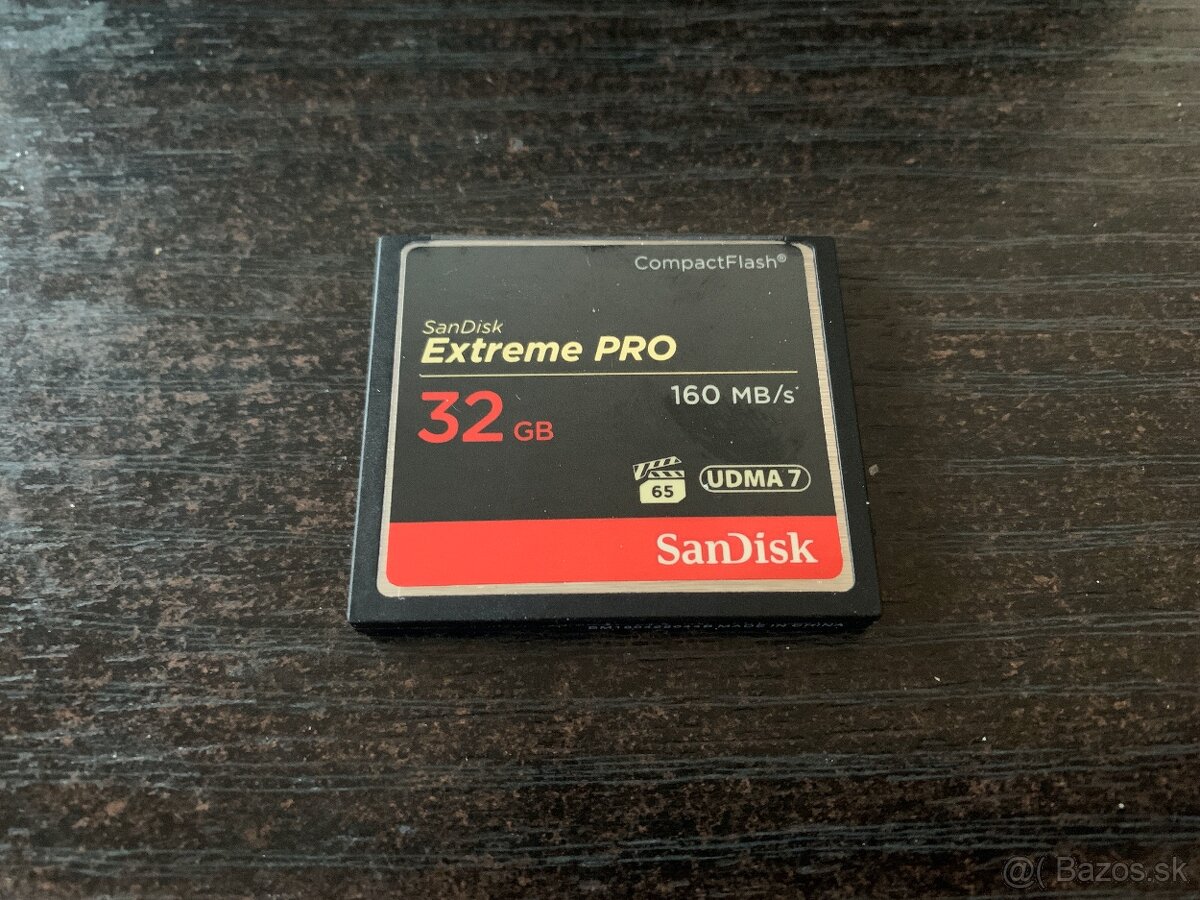 SanDisk ExtremePro 32GB compactflash