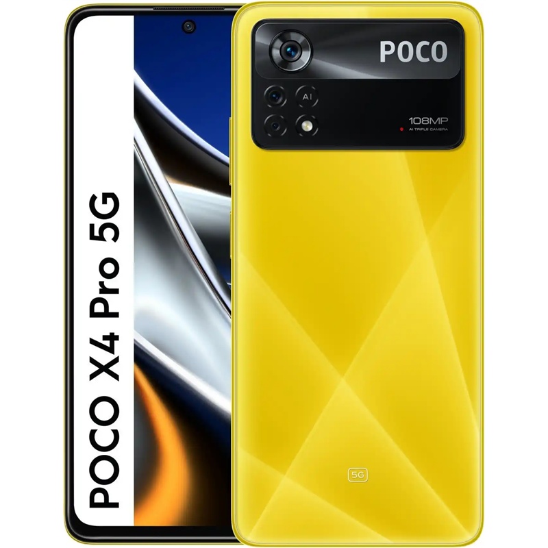 Predám úplne nový mobil POCO X4 PRO 5G žltý, 6 / 128 GB.