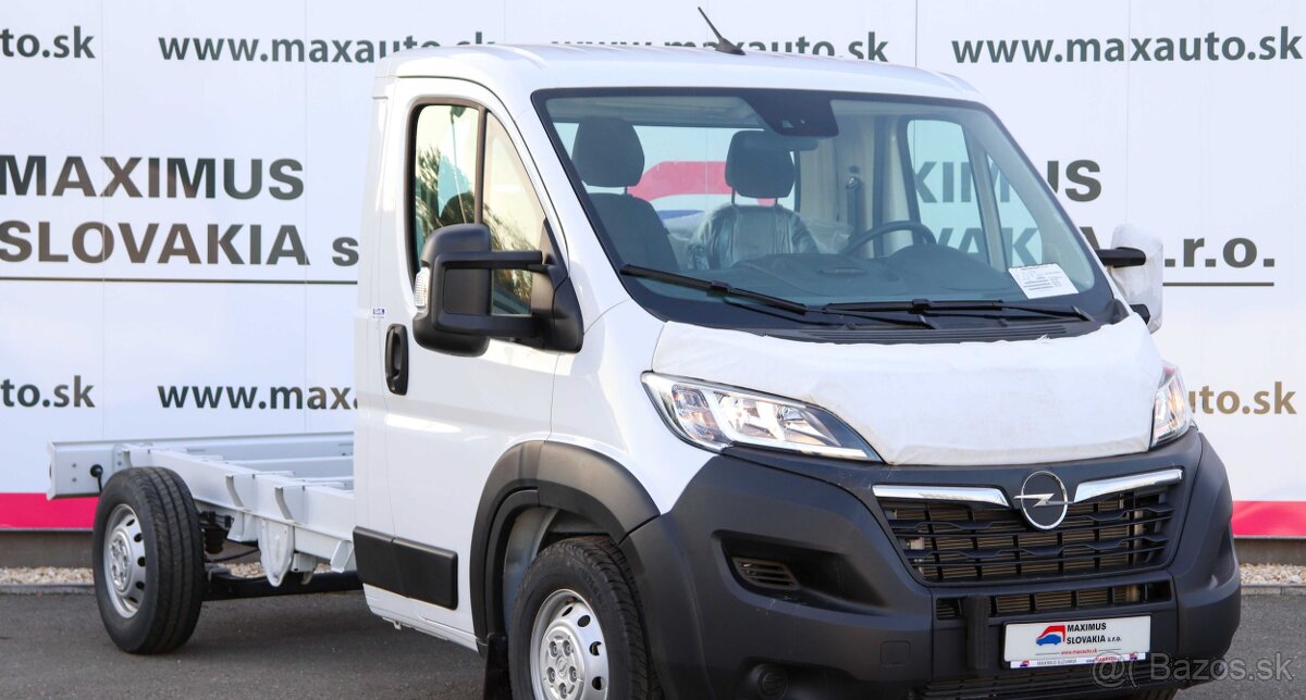 Opel Movano Podvozok Šasi  2.2CDTi 140k L3 3.5t 24900€ s DPH