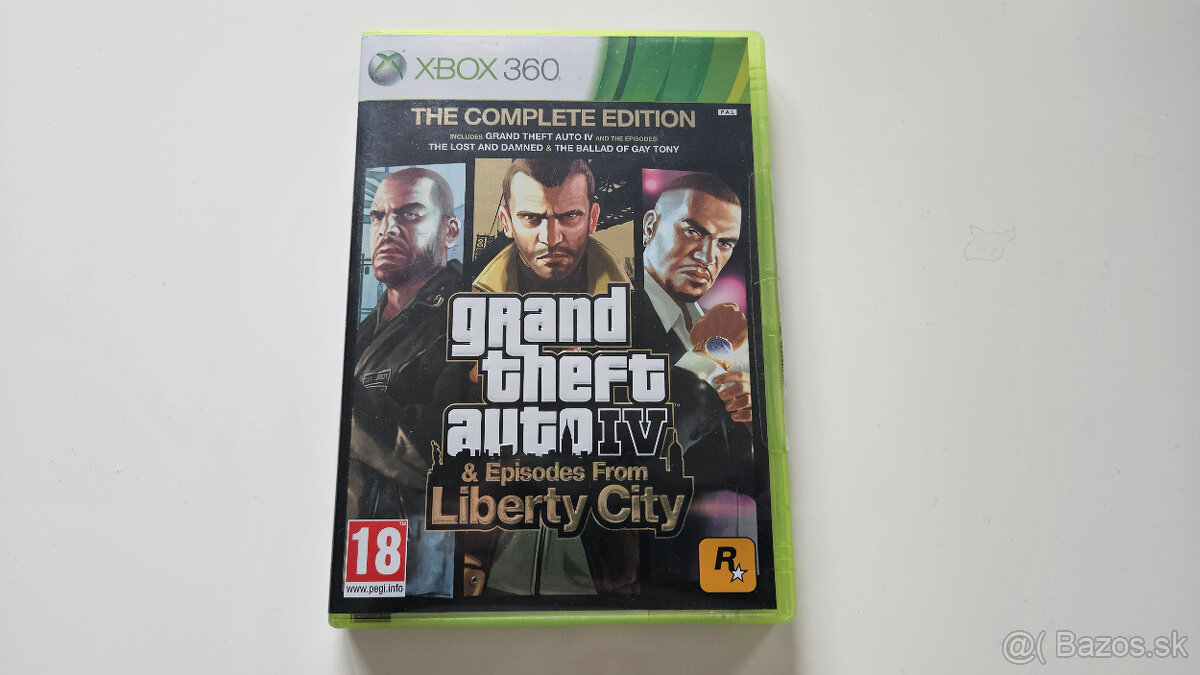 GTA IV - The complete edition - Xbox 360 ale aj na Series X