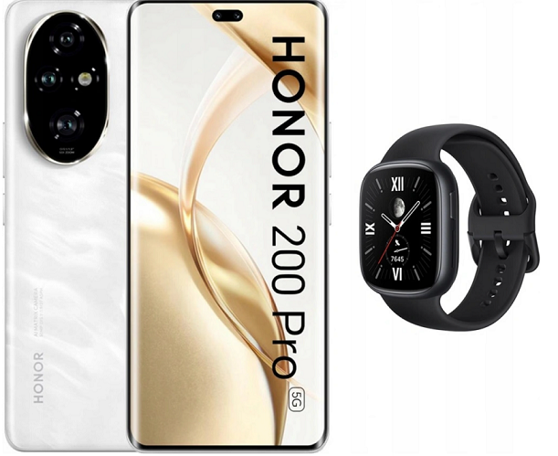 Predám Honor 200 PRO + hodinky,v záruke do 06/2026