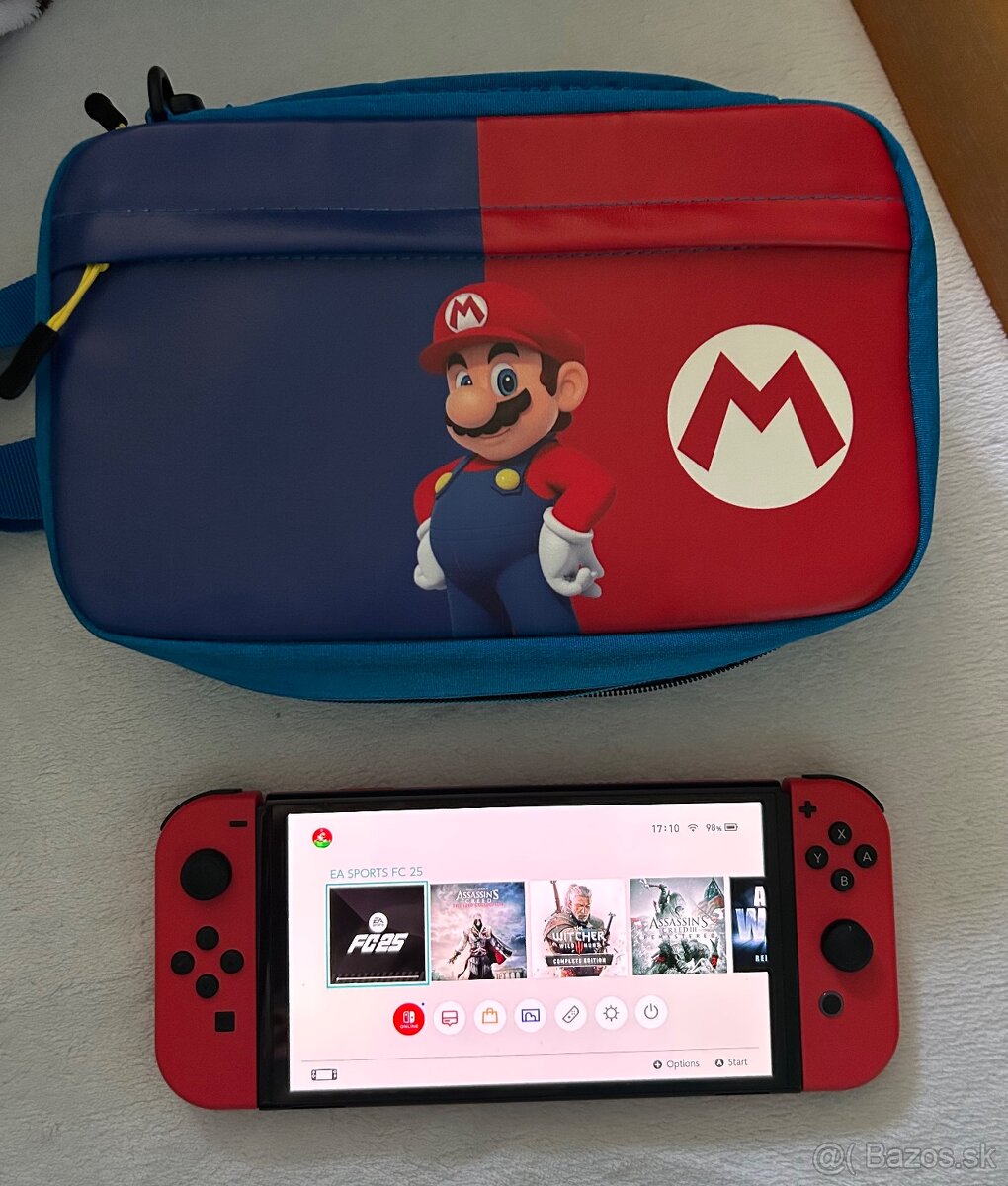 Nintendo Switch OLED Mario Red Edition