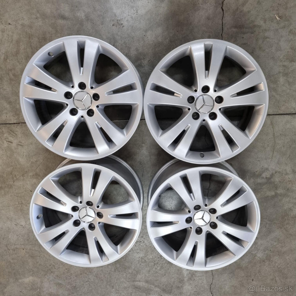 Originál Mercedes C disky 5x112 R17 ET47