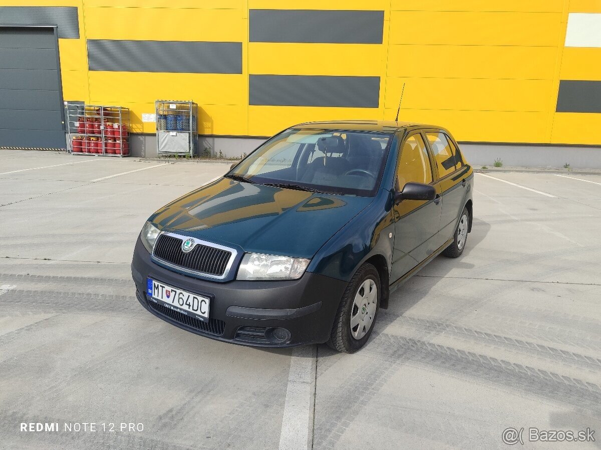 Škoda Fabia 1.2 , 47kw, 5/2005, STK a Ek  7/2026