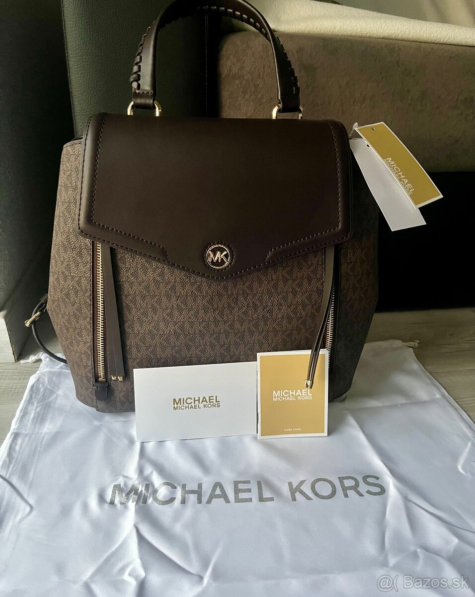 Nový ruksak Michael Kors s visačkou