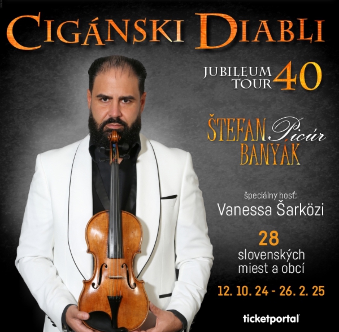 Koncert Ciganski Diabli Modra 17.12.2025