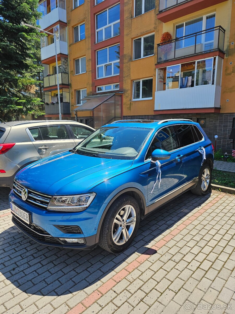 VW Tiguan 2,0 TDI 110 kW 4MOTION 2019 7DSG PANO FULL LED