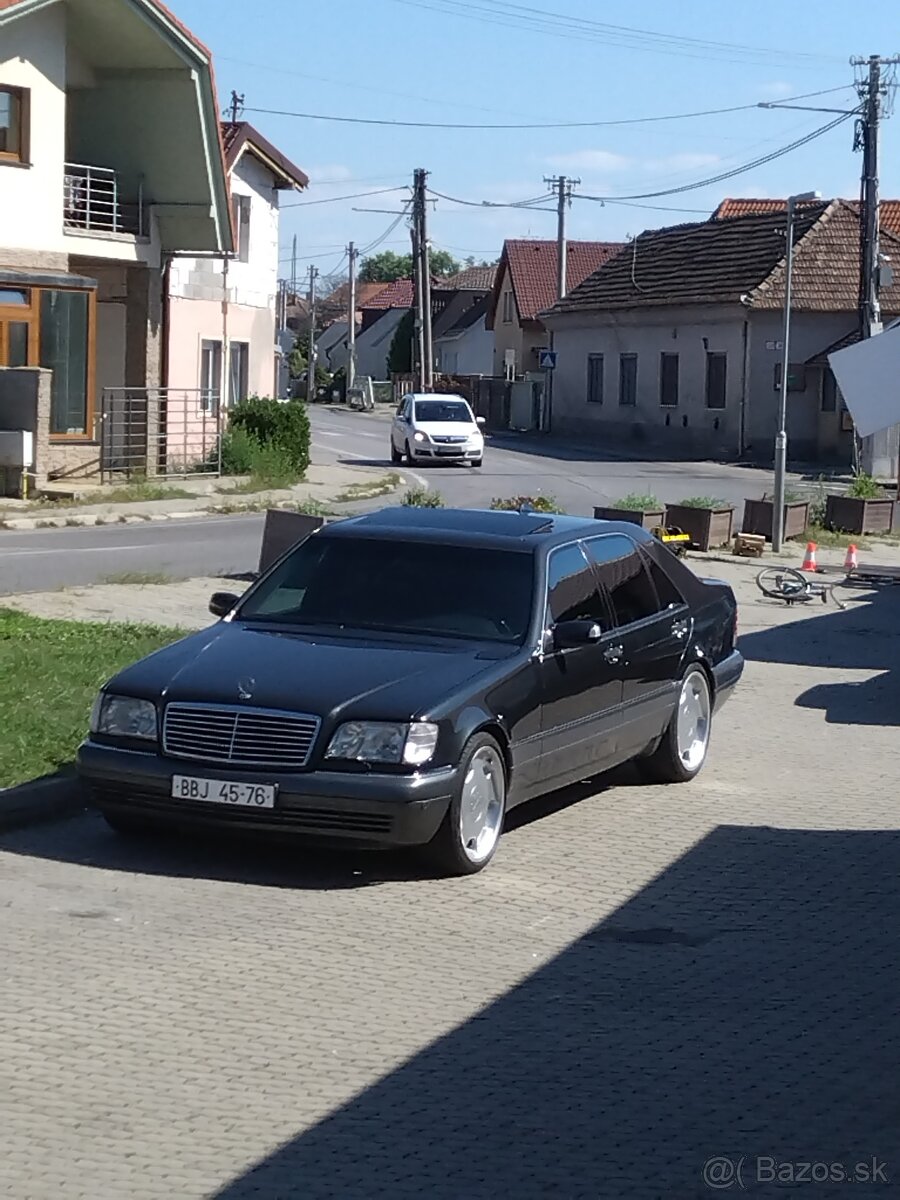 Mercedes W140 mamut ,S600