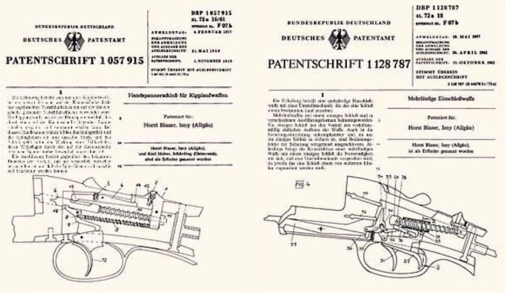 Predam EXTREMNE ZRIEDKAVY gulobrok BLASER ES57 Diplomat