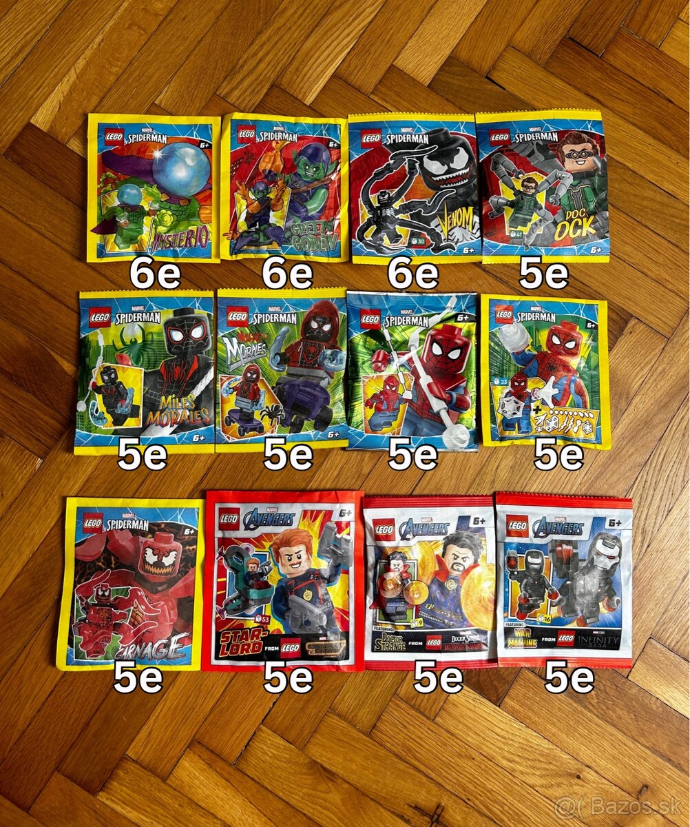 Lego Marvel Super Heroes figurky