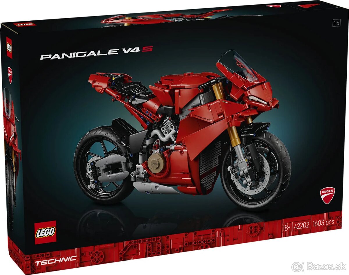 Lego motorka ducatti panigale v4s