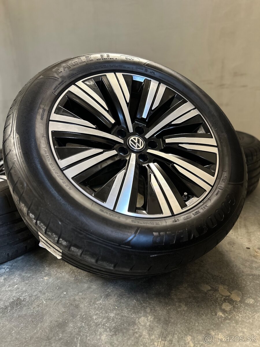 Letná sada VW Tirano 5x112 R19 , 255/55/19 Touareg CR7