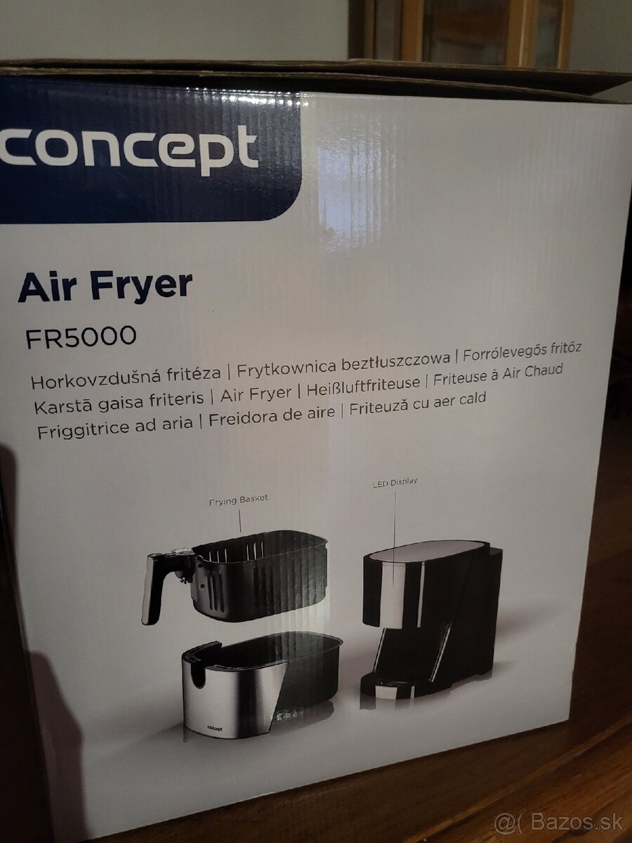 Nová teplovzdusna friteza Concept