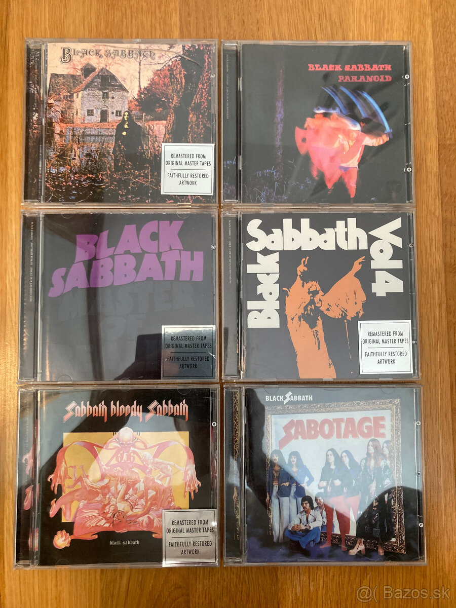 Black Sabbath - 6x CD
