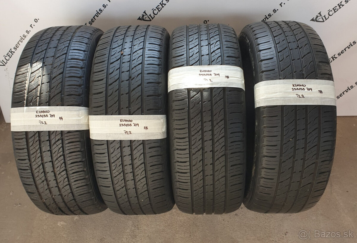 Letné pneumatiky 235/55 R19 KUMHO