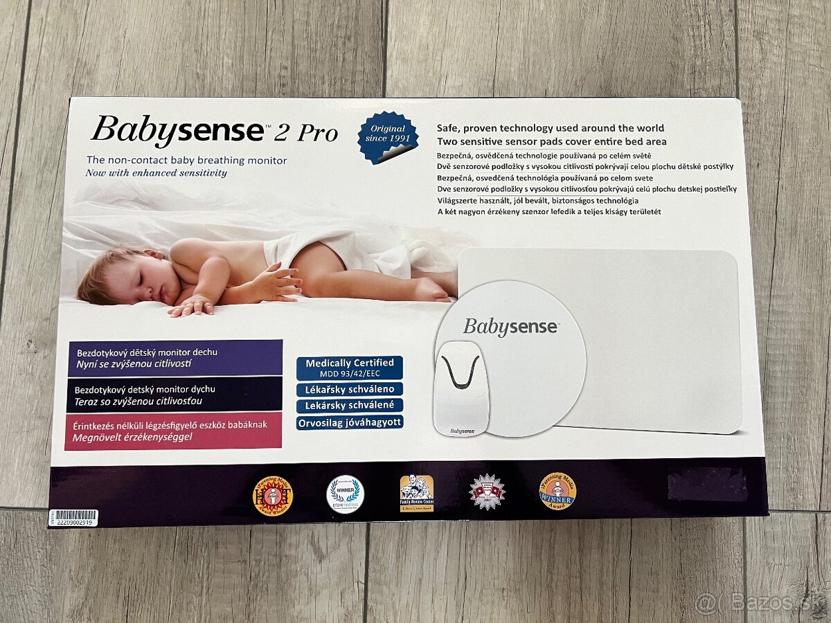 Babysense monitor dychu