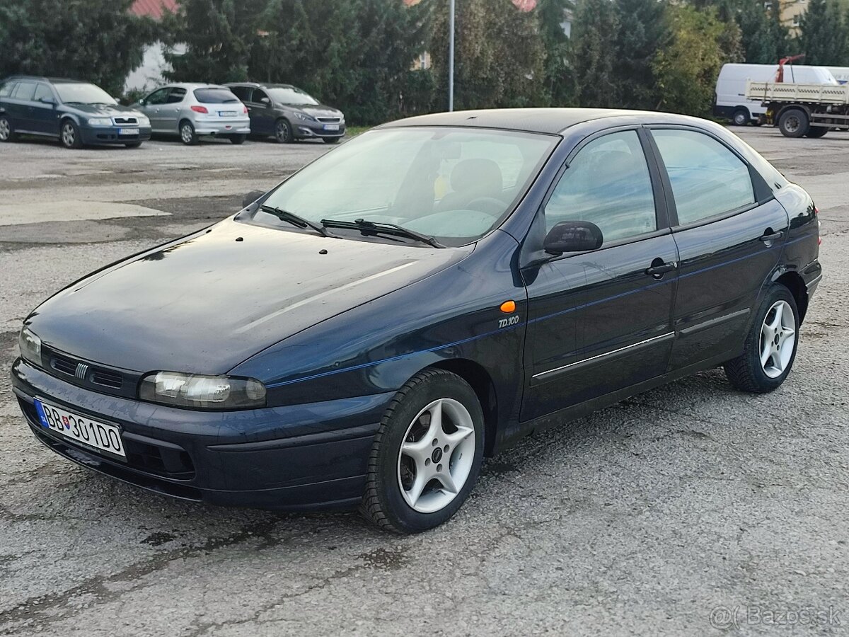 Fiat Brava 1.9TD R.v 1998 STK a EK 11/2024 Najazdené 311 tis