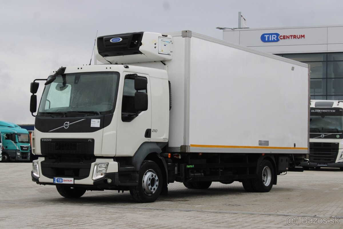 Volvo FL 210, EURO 6, CARRIER SUPRA 550, HYDRAULICKÉ ČELO