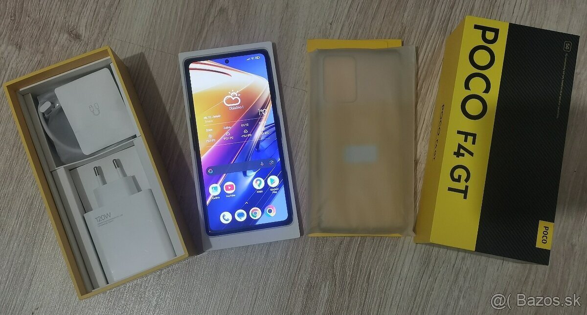 nove xiaomi poco F4 GT 12/256 GB