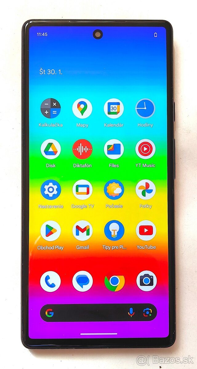 Google pixel 6,,špičkovy vykonny fotomobil uplne ako novy