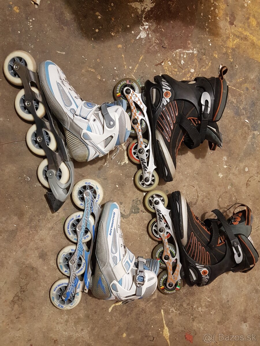 predam inline korcule rollerblade a k2