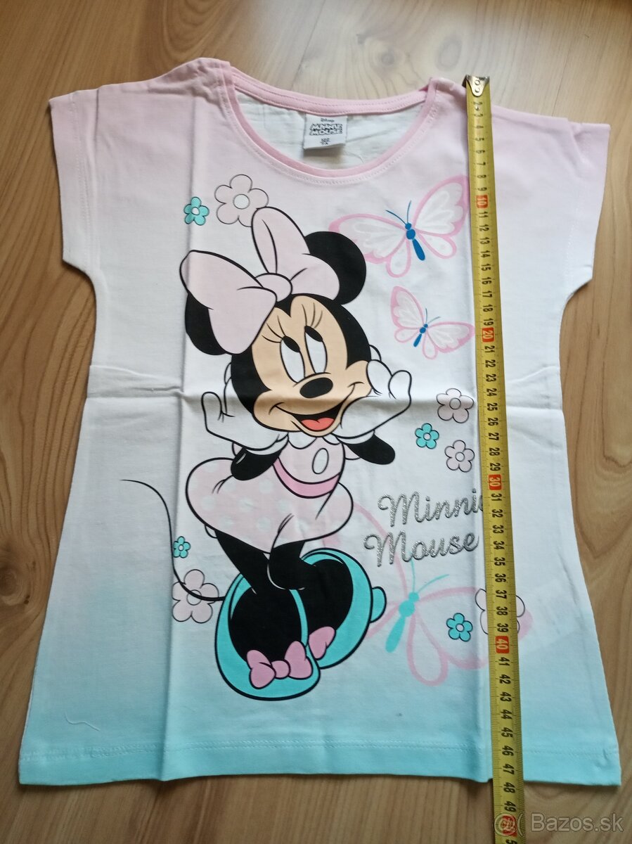 Tricko Minnie mouse 110, 122.