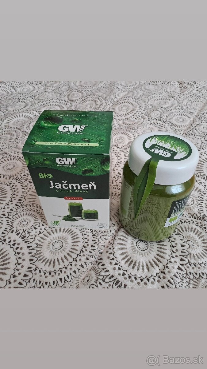 Zeleny jacmen od GW