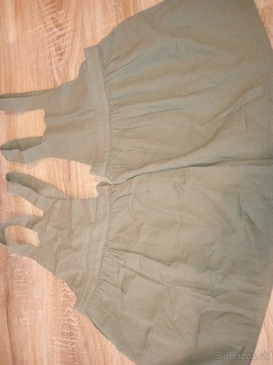 Komplet HandM -Sukňa na traky + tričko-veľkosť 104