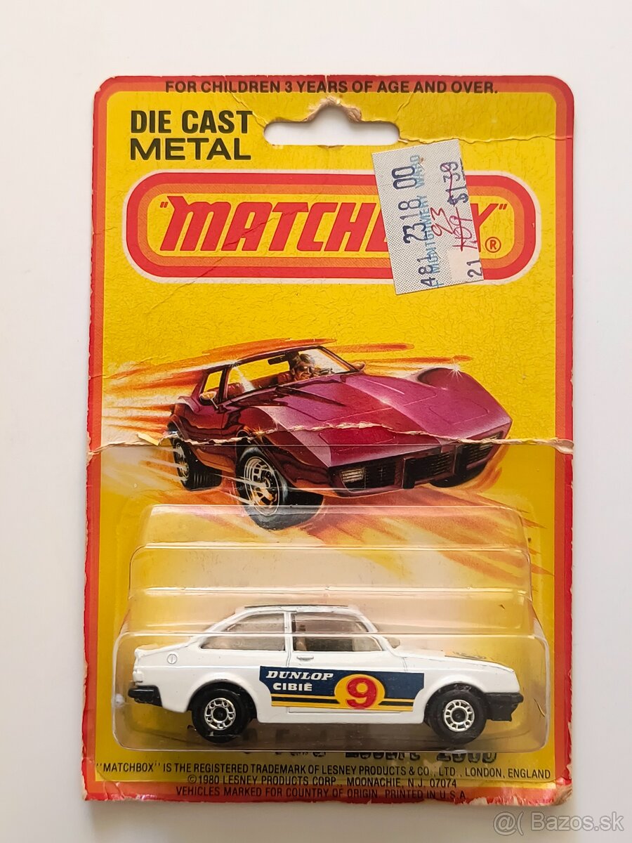 Matchbox Superfast Ford Escort RS2000 - 1978 Lesney England