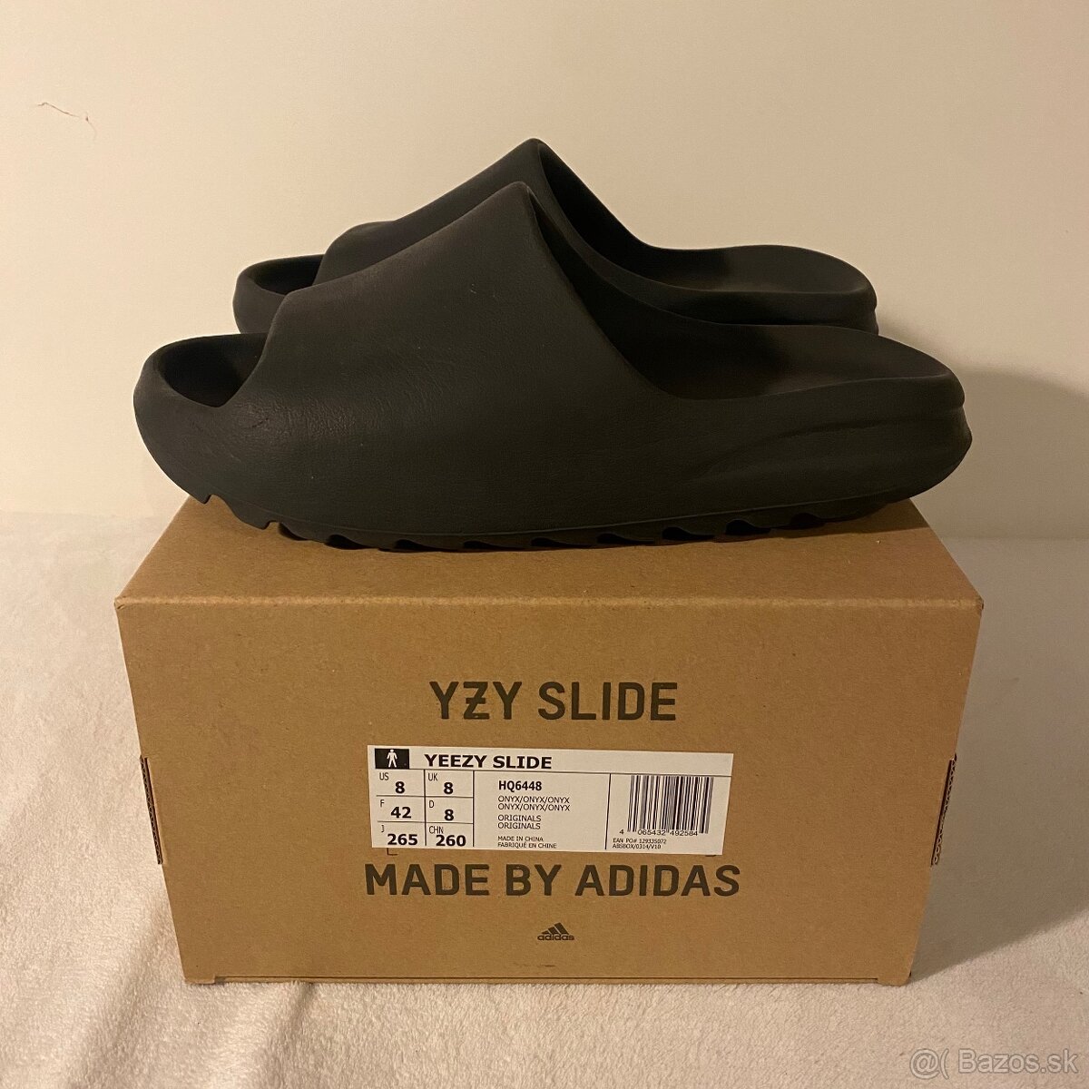 YEEZY SLIDES ONYX